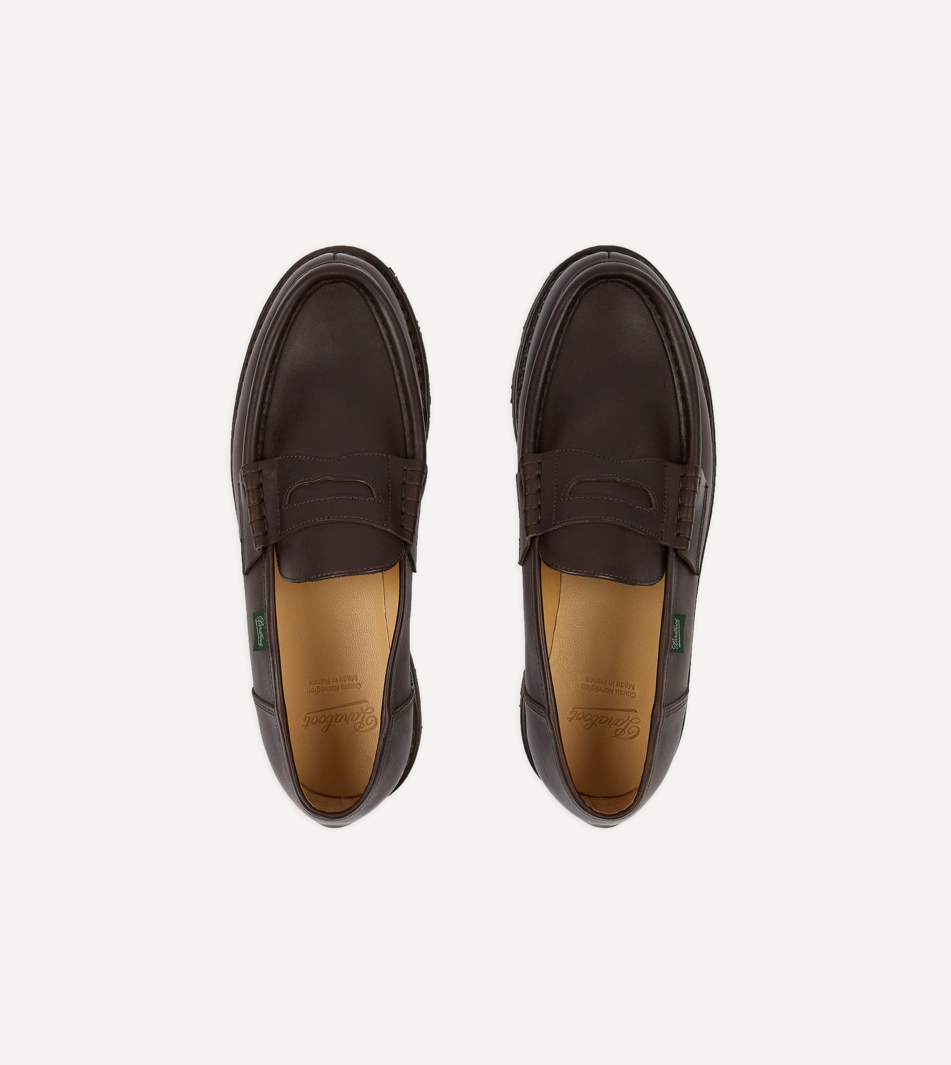 Paraboot Reims Brown Leather Loafer