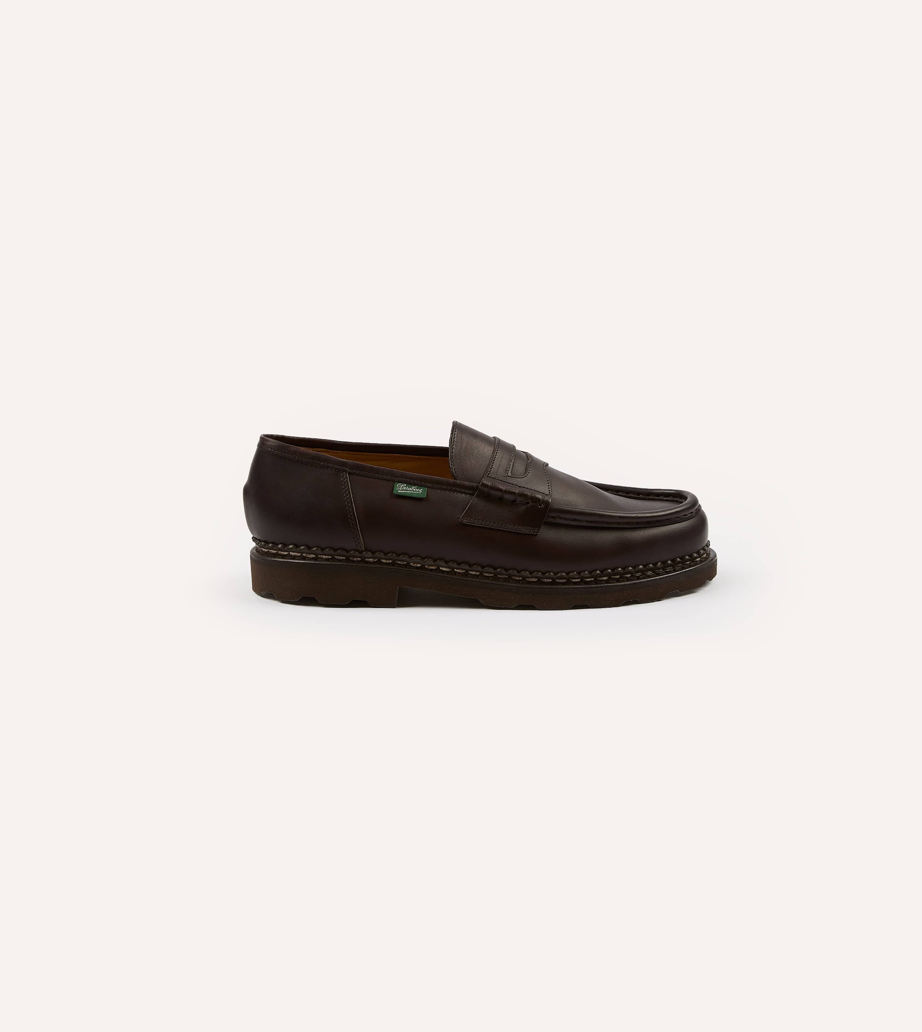 Paraboot Reims Brown Leather Loafer