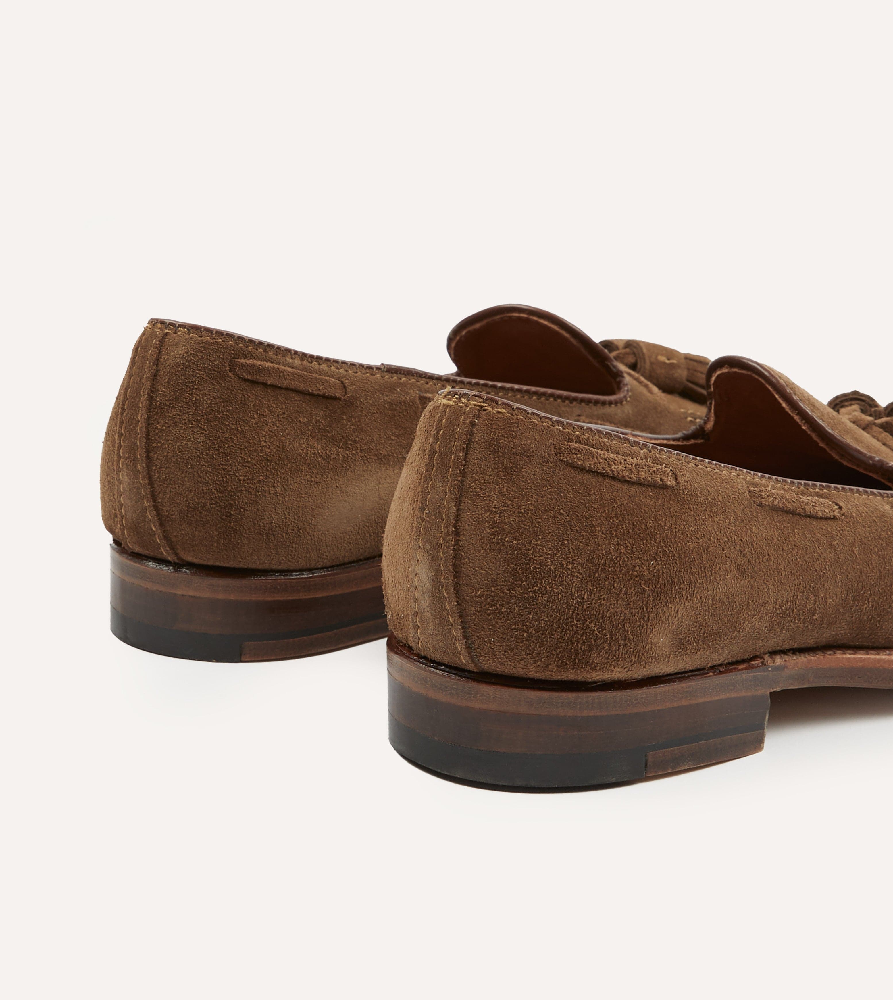 Alden Snuff Suede Tassel Loafer