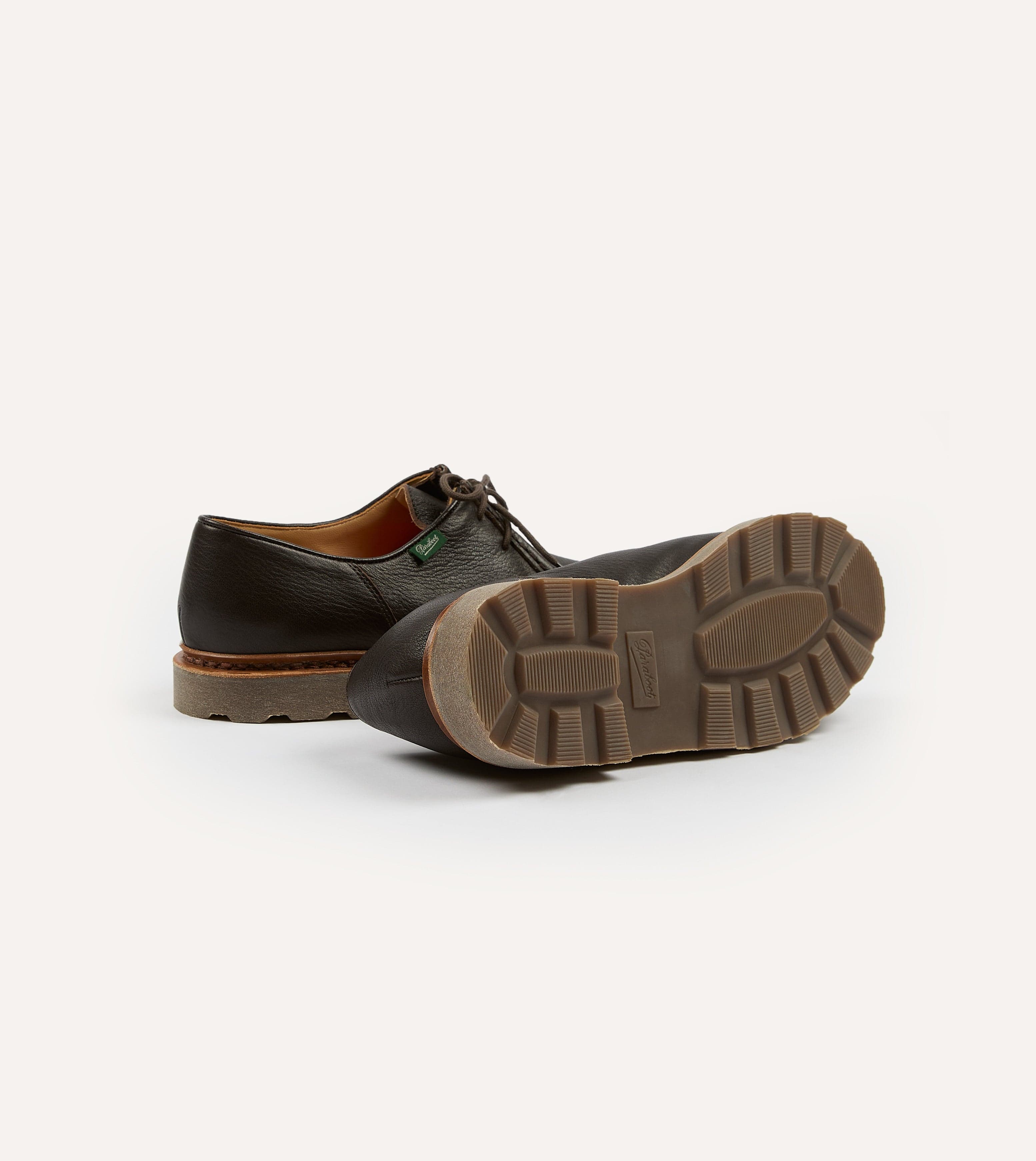 Paraboot Michael Marron Deer Leather Derby Shoe