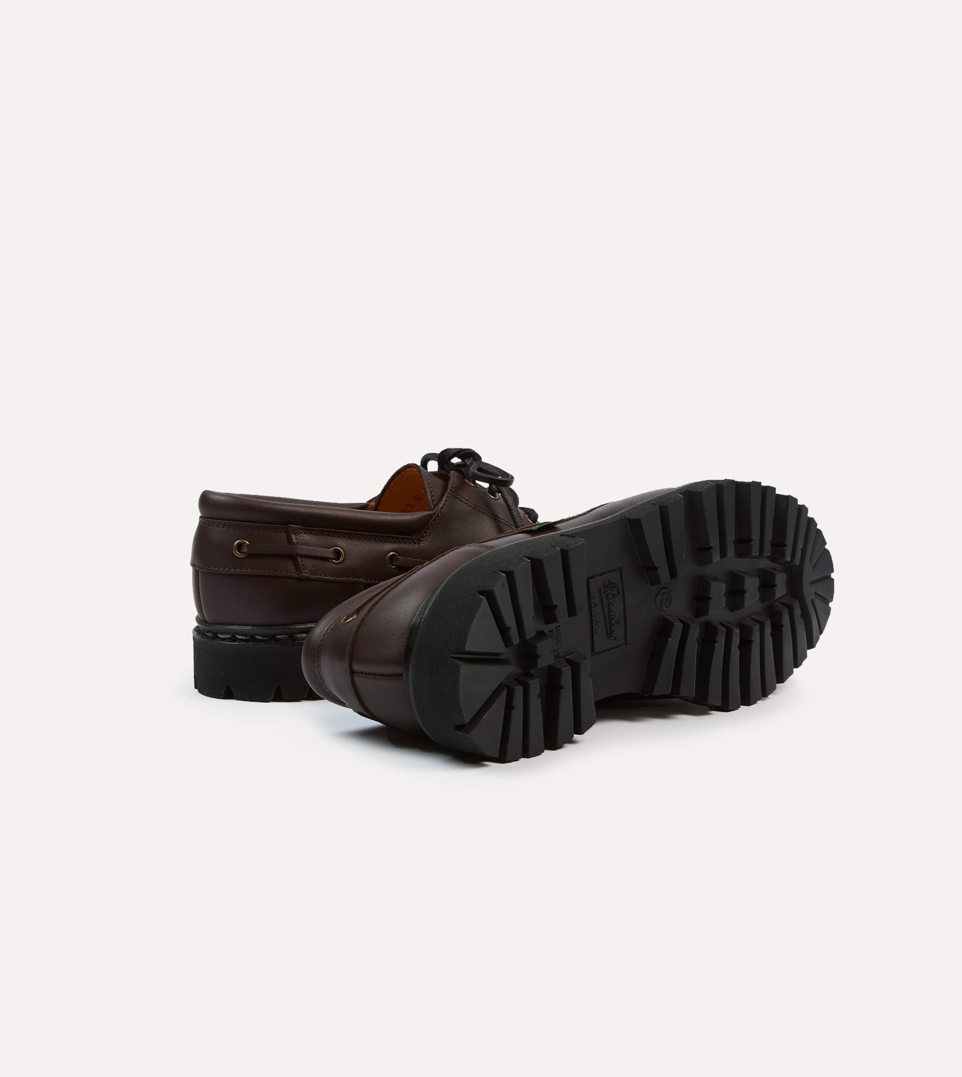 Paraboot Chimey Ébène Calf Leather Derby Shoe