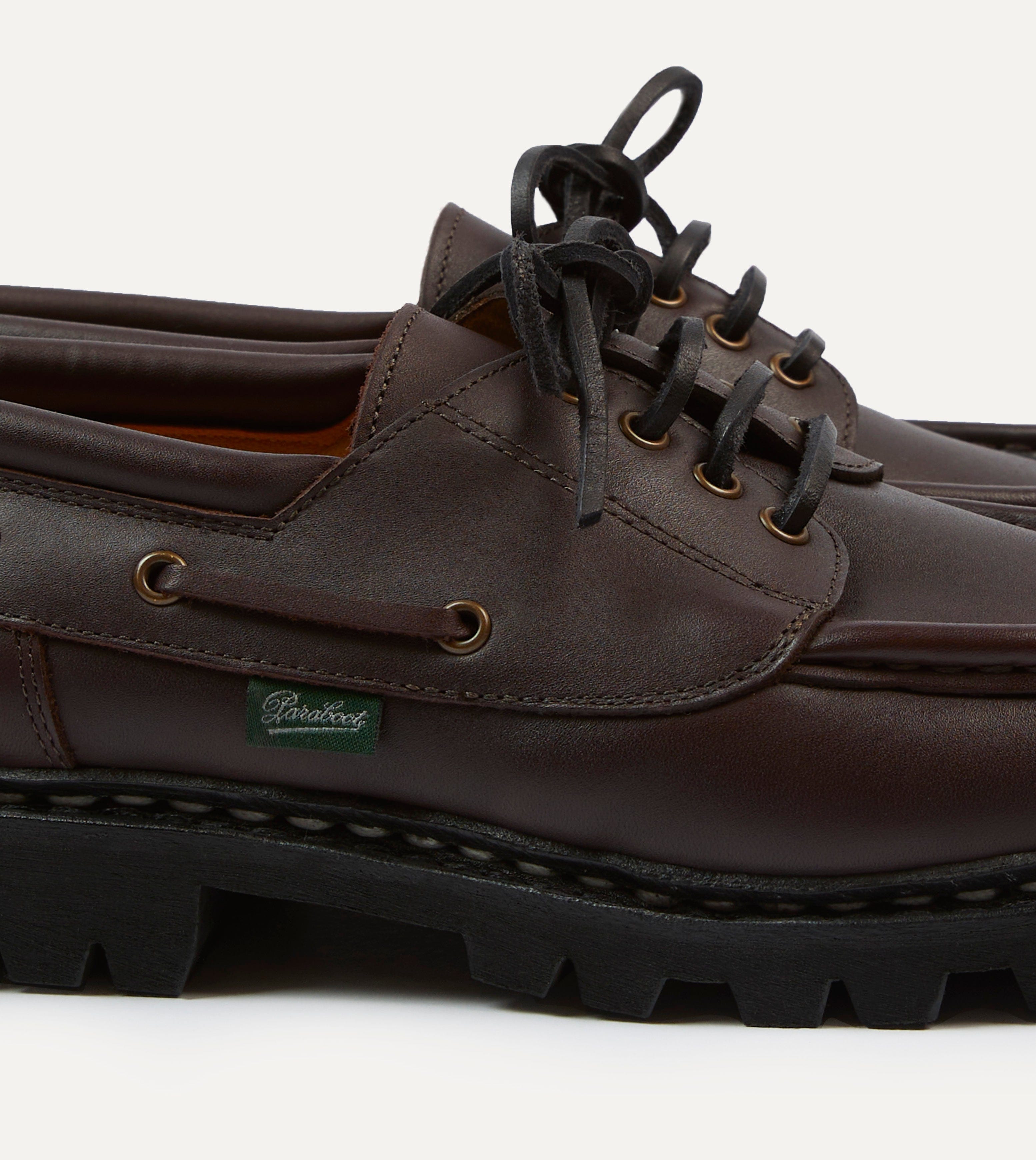 Paraboot Chimey Ébène Calf Leather Derby Shoe