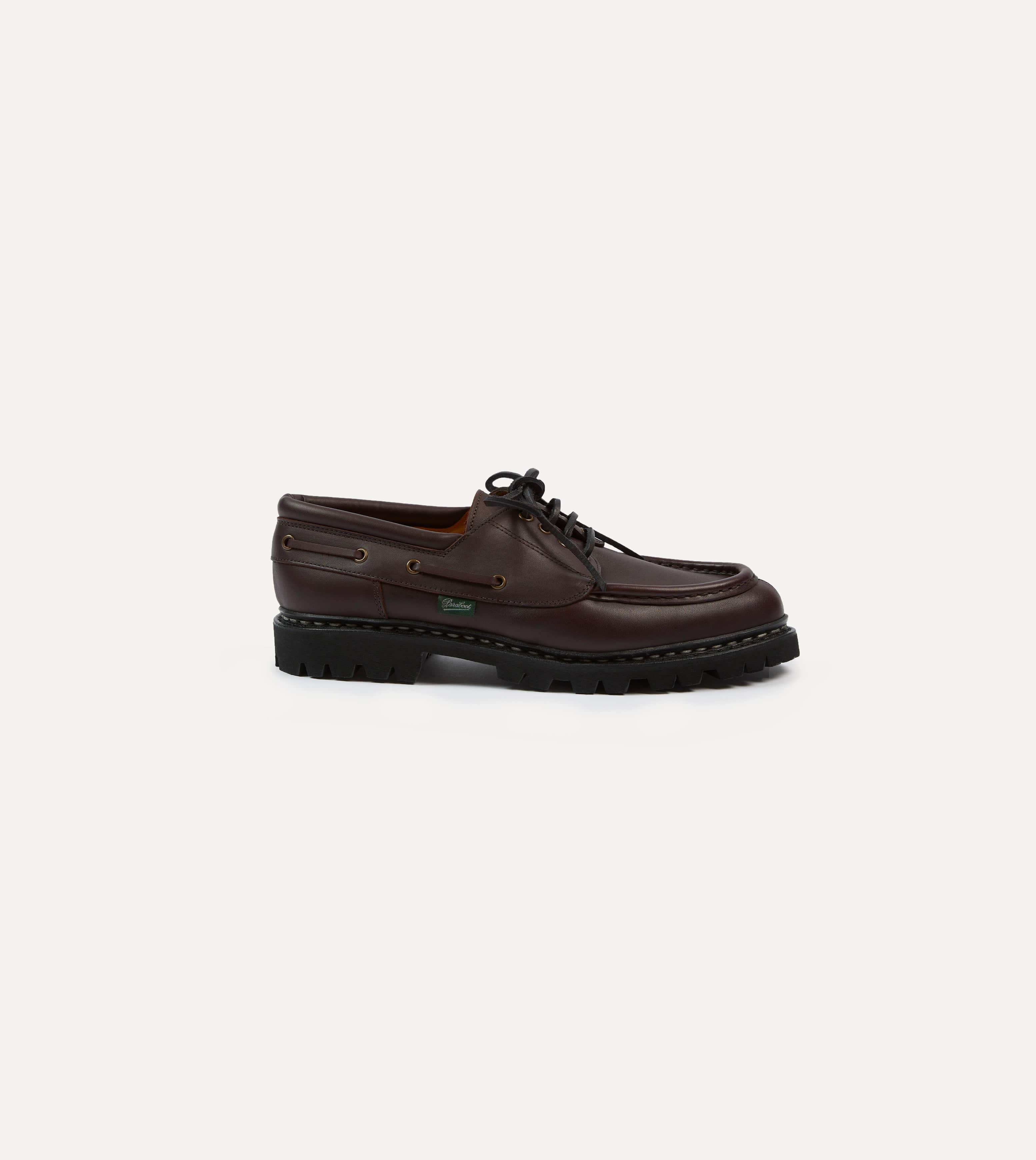 Paraboot Chimey Ébène Calf Leather Derby Shoe