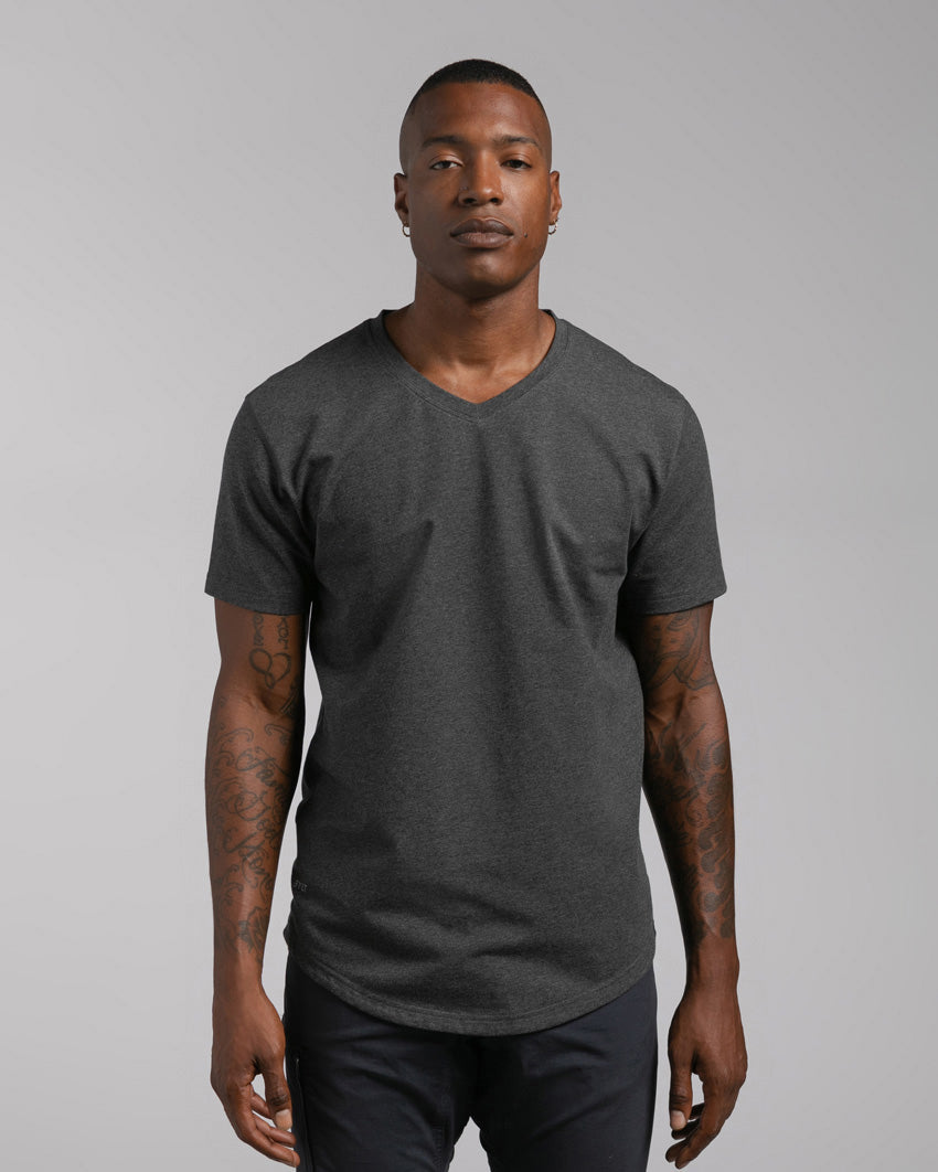 Drop-Cut V-Neck: LUX