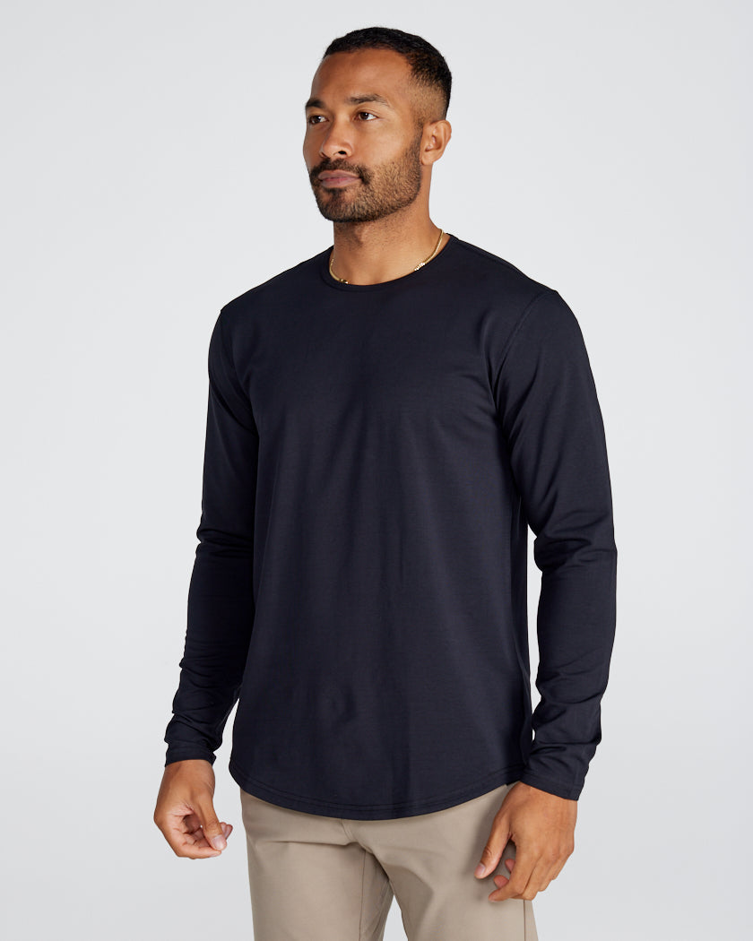 Drop-Cut Long Sleeve: BYLT Signature