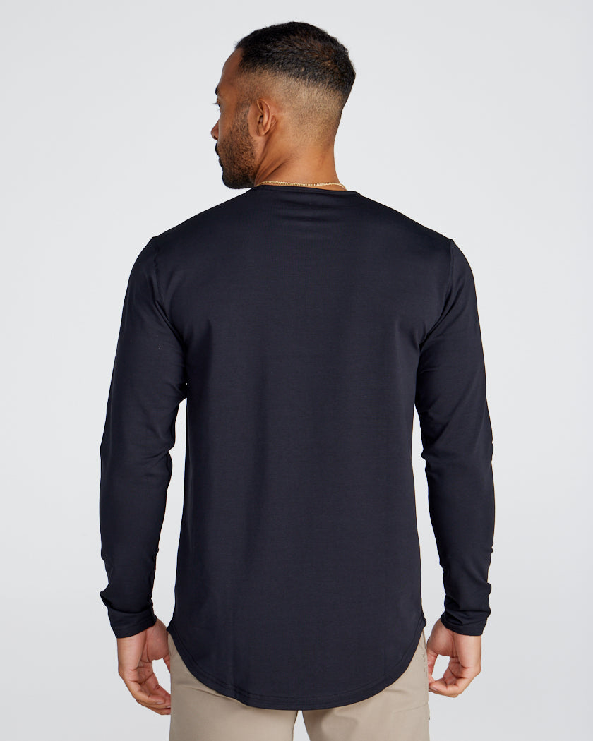 Drop-Cut Long Sleeve: BYLT Signature