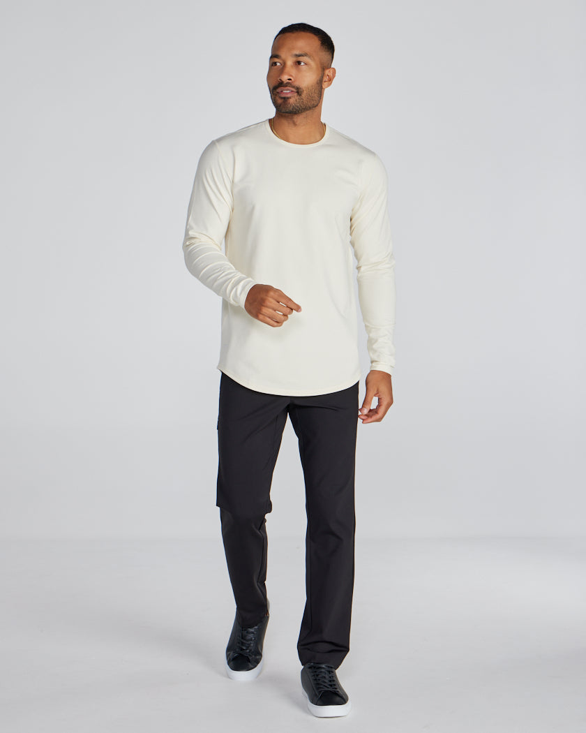 Drop-Cut Long Sleeve: BYLT Signature