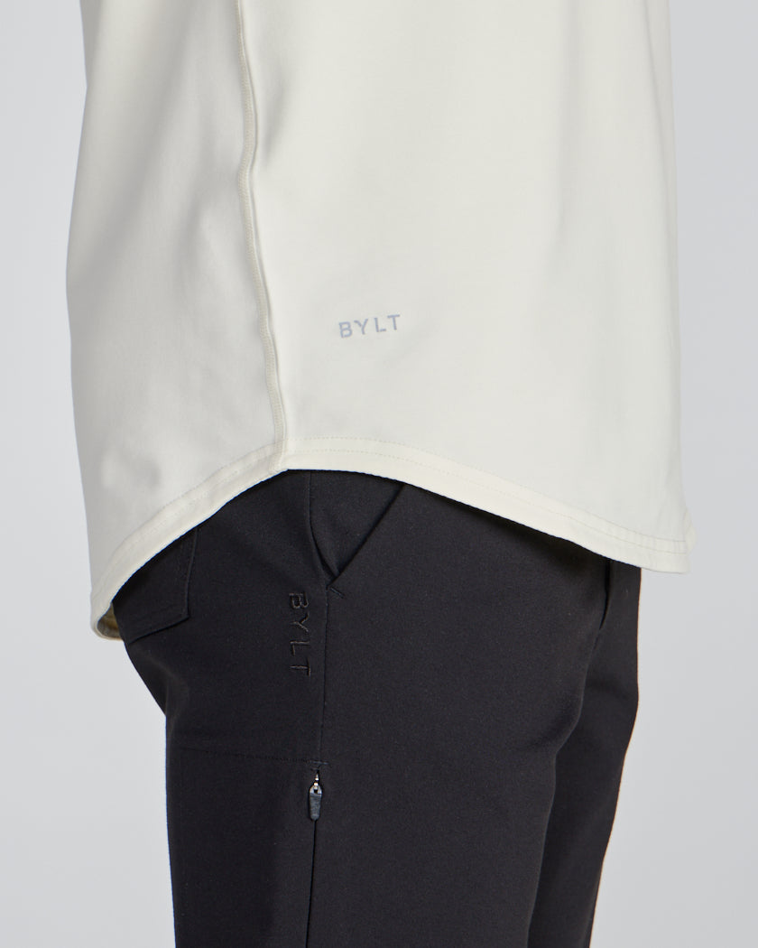 Drop-Cut Long Sleeve: BYLT Signature