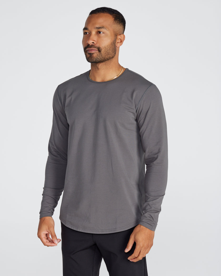 Drop-Cut Long Sleeve: BYLT Signature