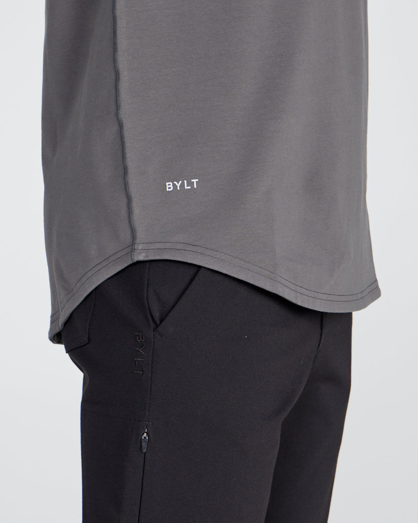 Drop-Cut Long Sleeve: BYLT Signature