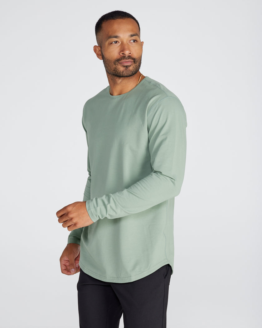 Drop-Cut Long Sleeve: BYLT Signature