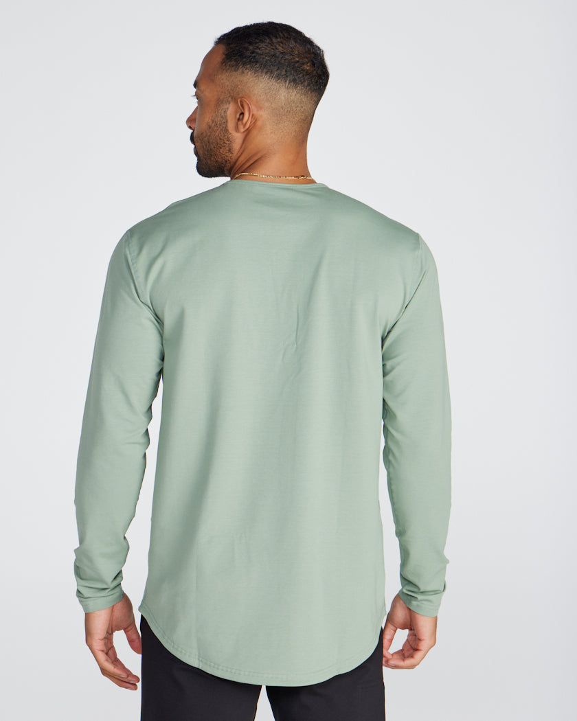 Drop-Cut Long Sleeve: BYLT Signature