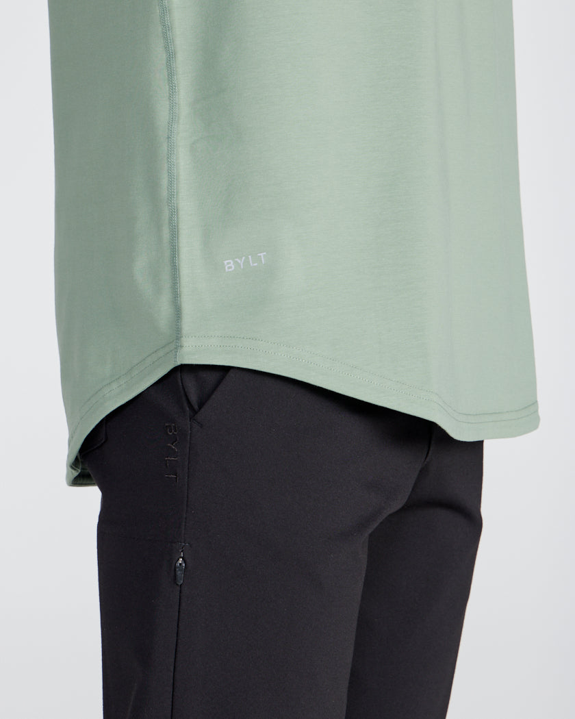 Drop-Cut Long Sleeve: BYLT Signature