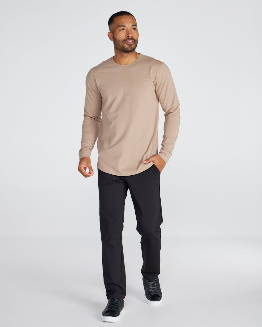 Drop-Cut Long Sleeve: BYLT Signature