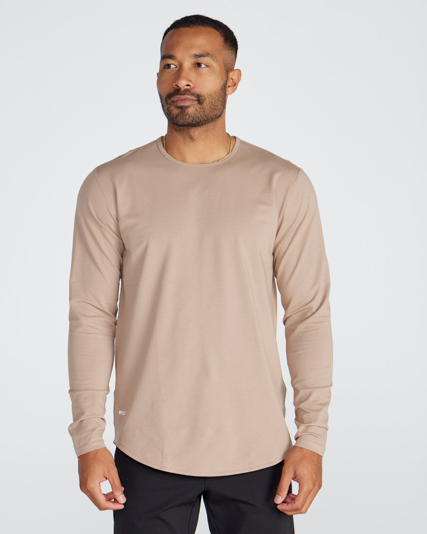 Drop-Cut Long Sleeve: BYLT Signature