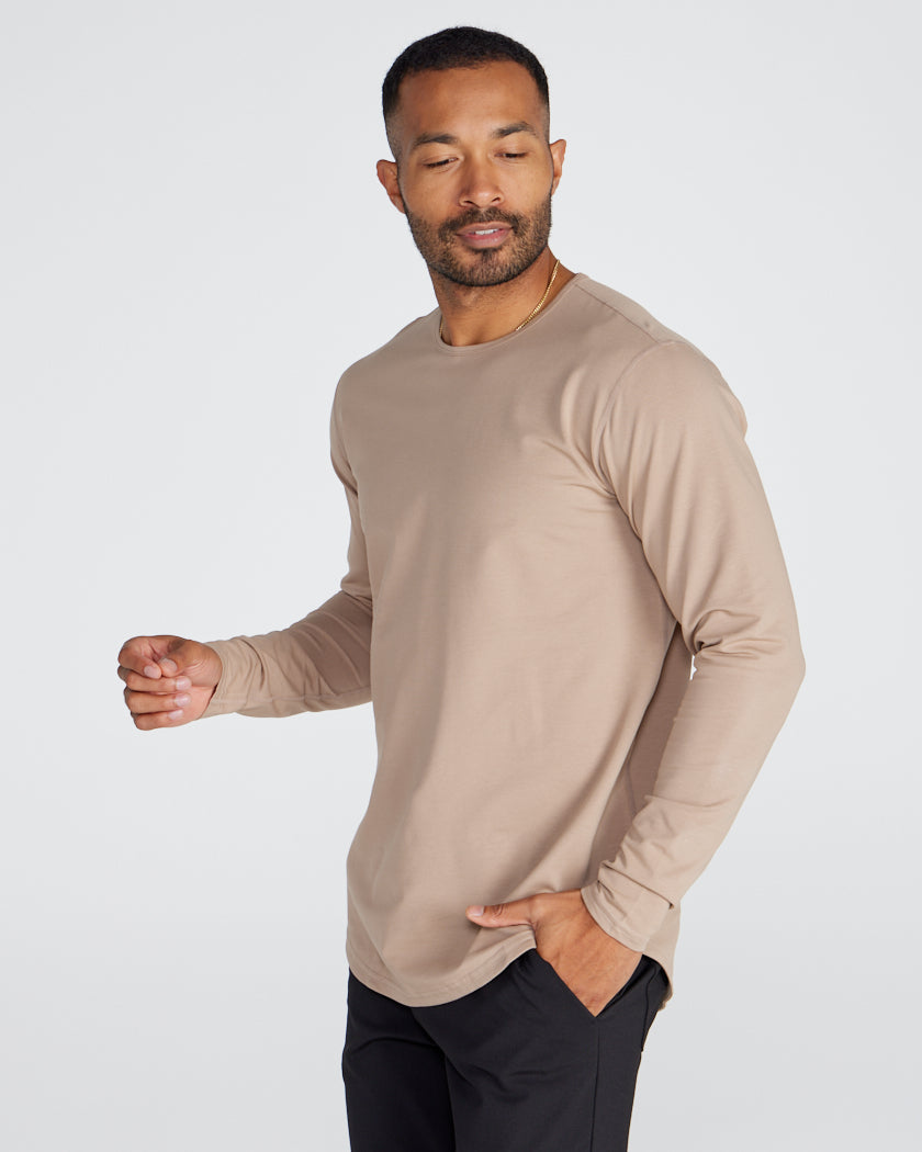 Drop-Cut Long Sleeve: BYLT Signature