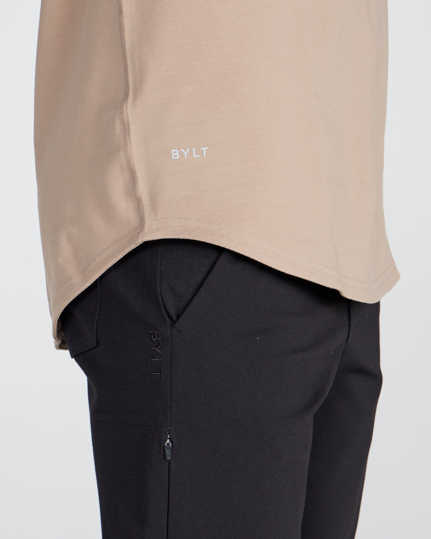 Drop-Cut Long Sleeve: BYLT Signature