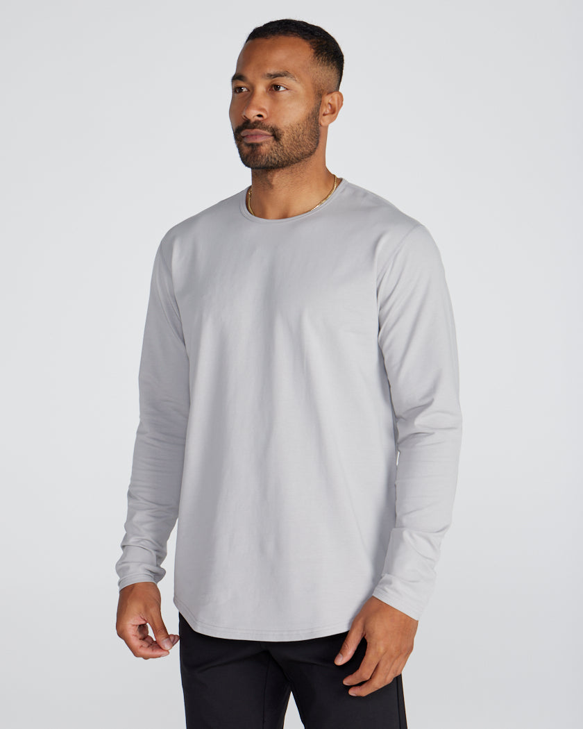 Drop-Cut Long Sleeve: BYLT Signature