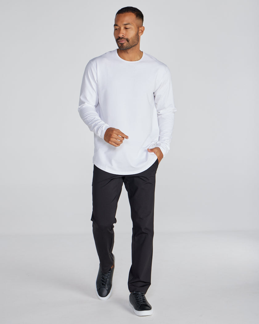 Drop-Cut Long Sleeve: BYLT Signature