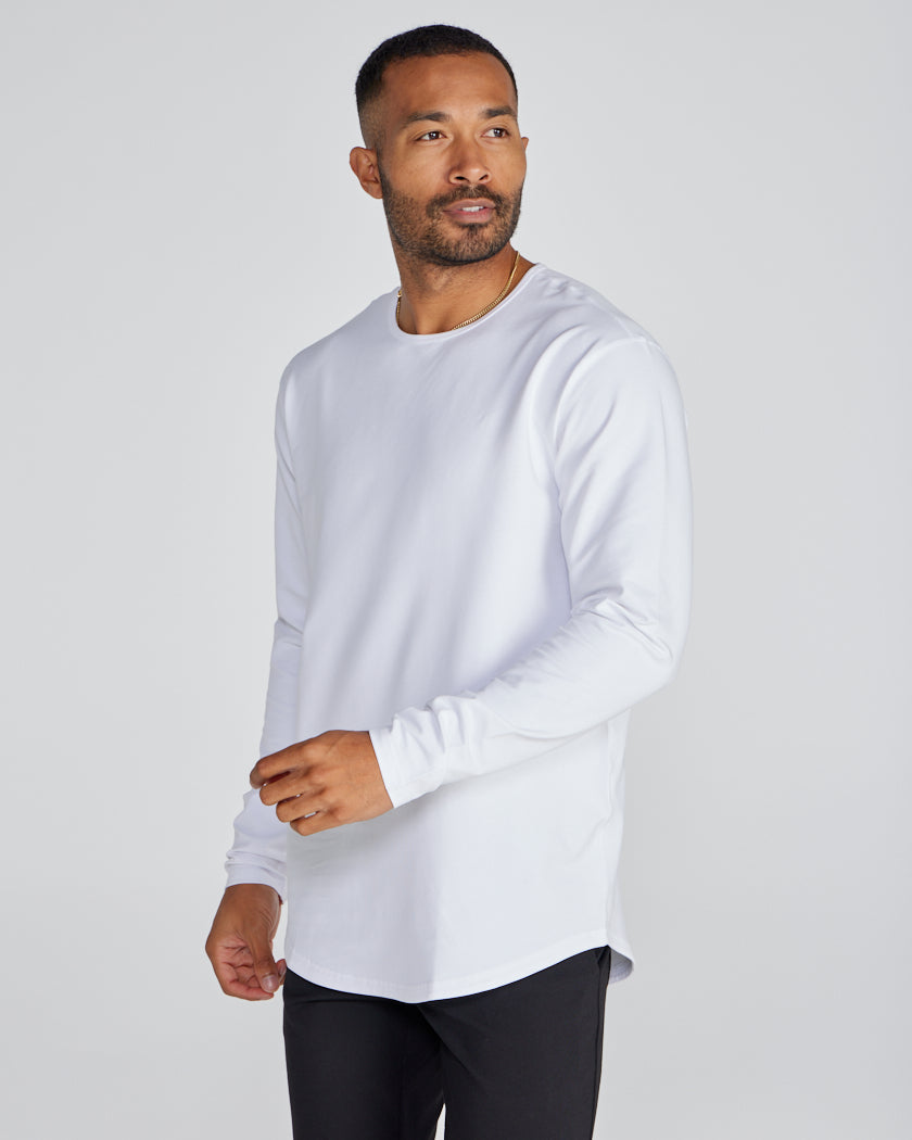 Drop-Cut Long Sleeve: BYLT Signature