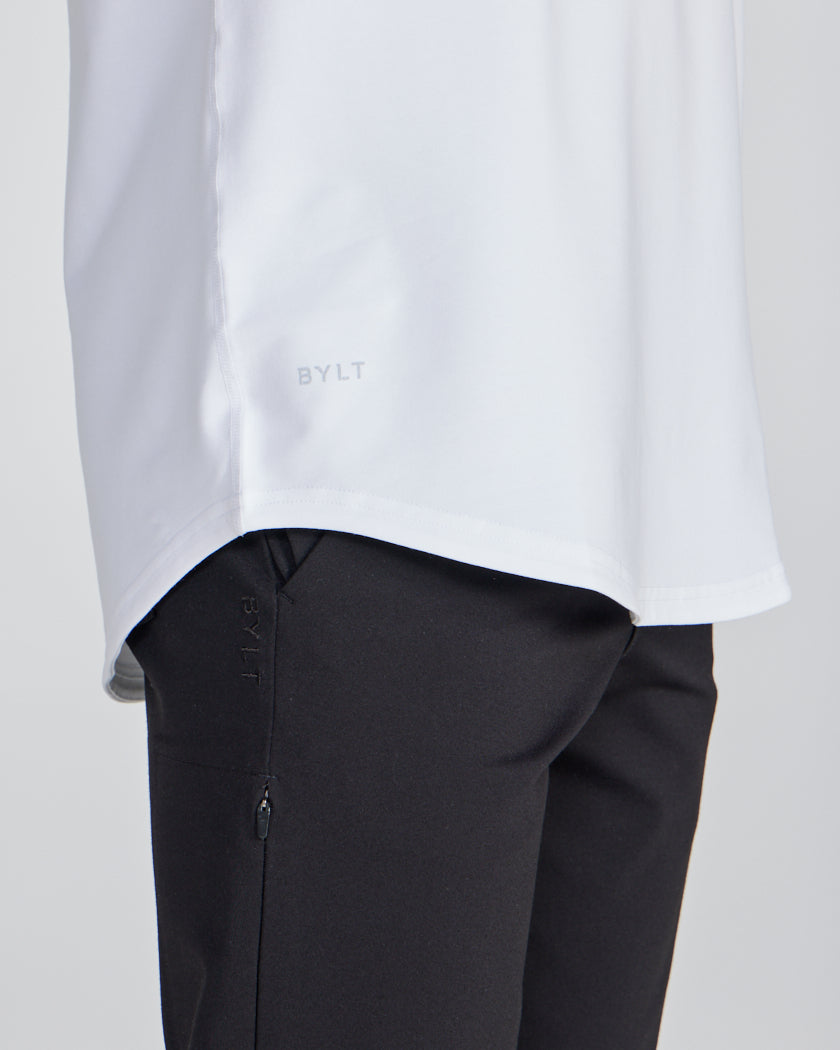 Drop-Cut Long Sleeve: BYLT Signature