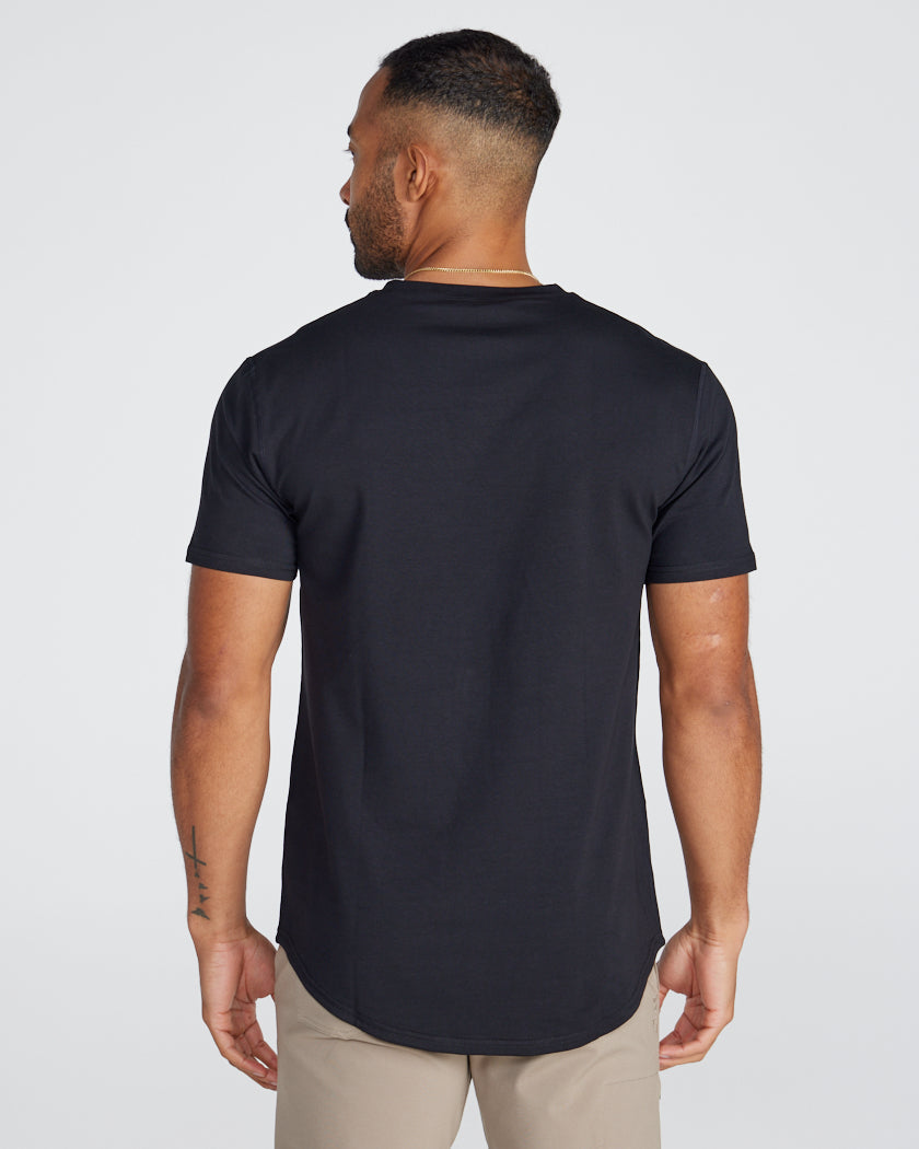 Drop-Cut V-Neck: LUX