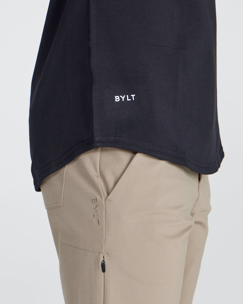 Drop-Cut V-Neck: LUX