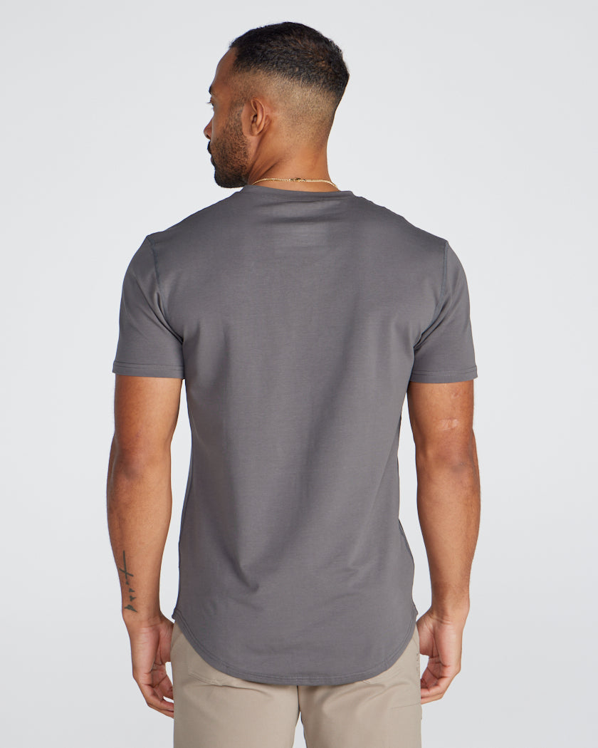 Drop-Cut V-Neck: LUX