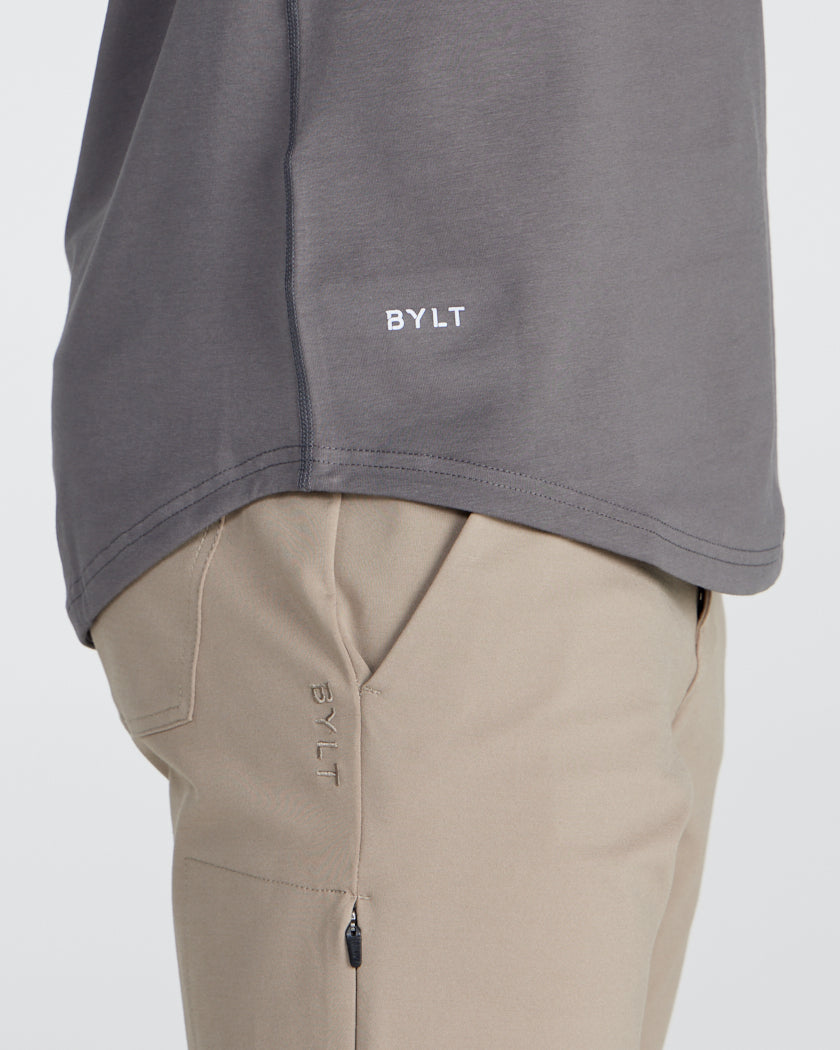 Drop-Cut V-Neck: LUX
