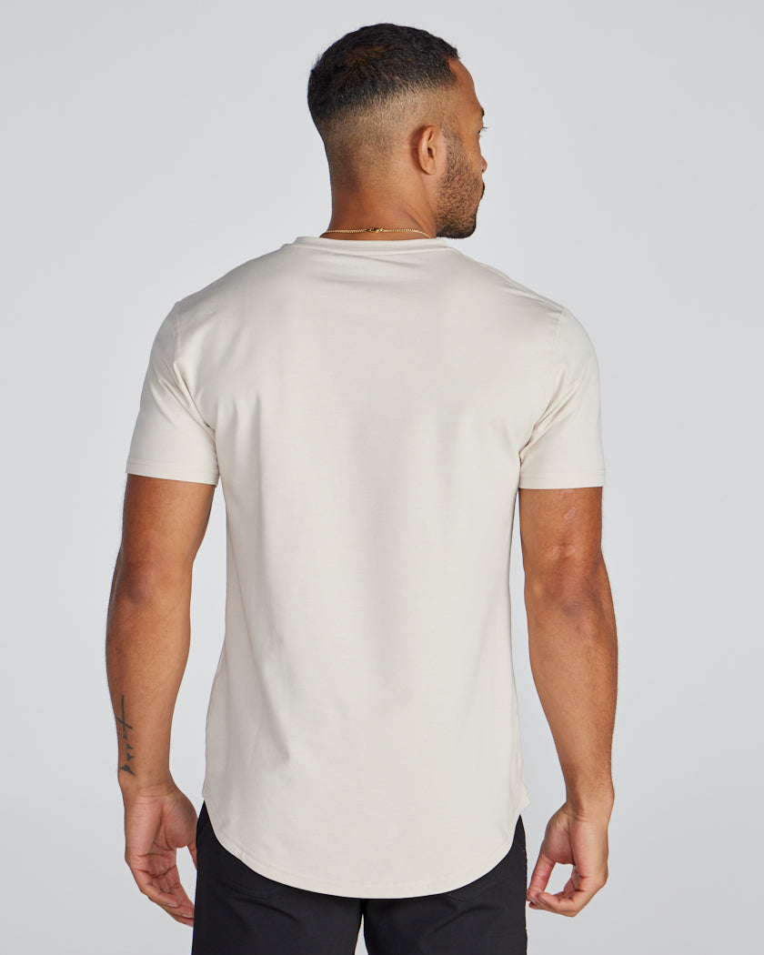 Drop-Cut V-Neck: LUX
