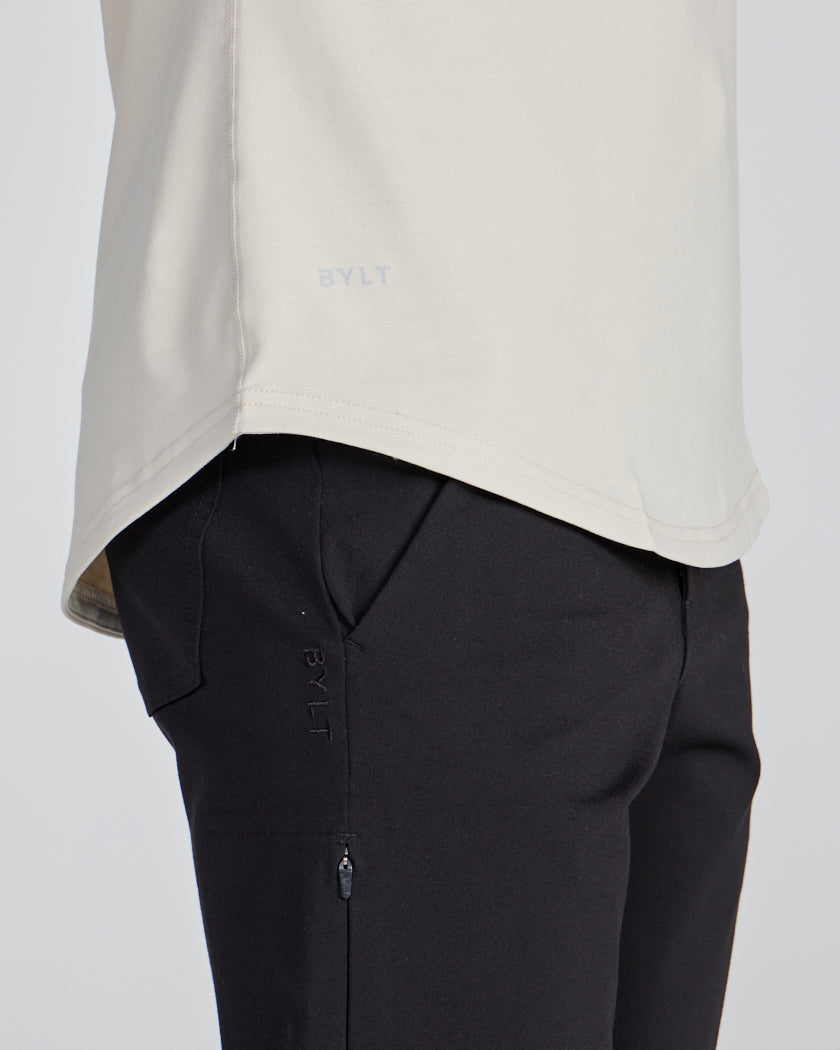 Drop-Cut V-Neck: LUX
