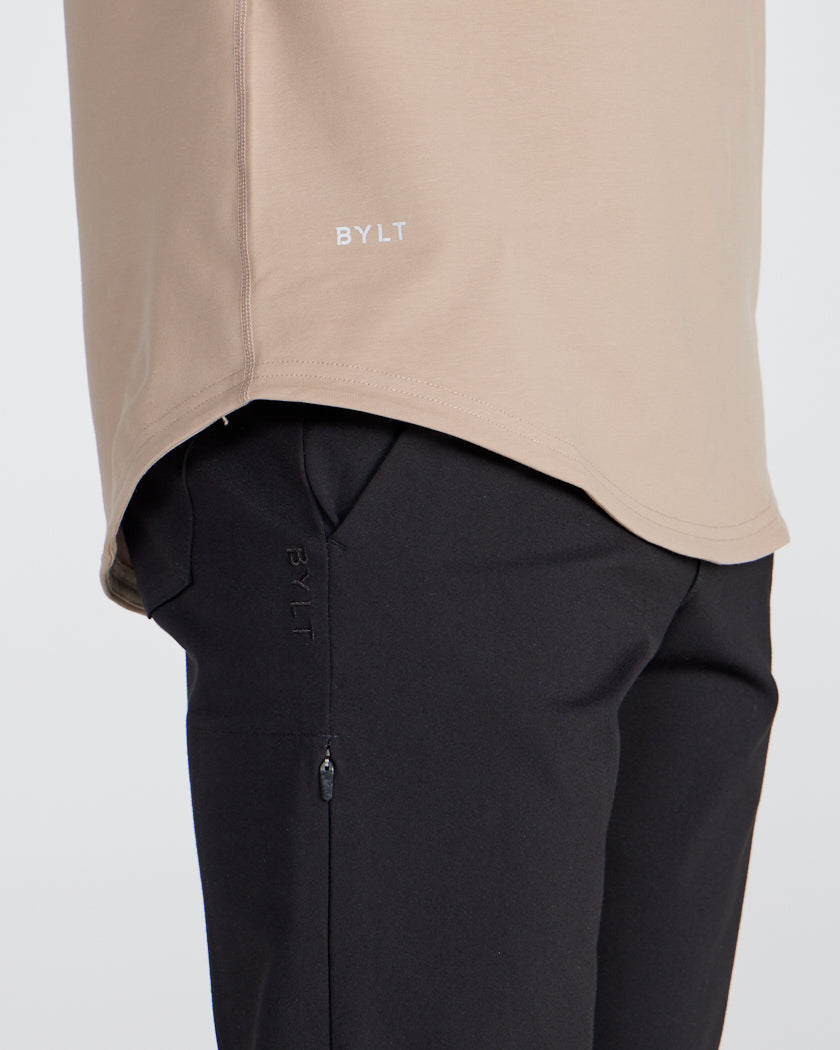 Drop-Cut V-Neck: LUX