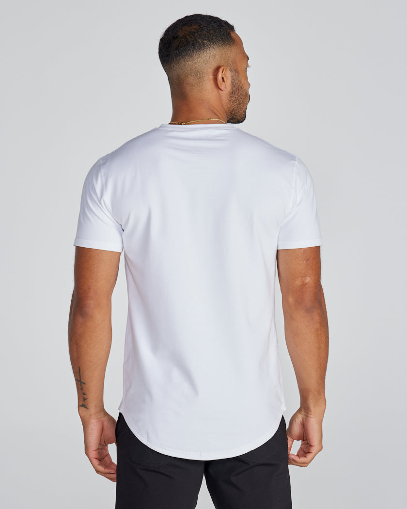 Drop-Cut V-Neck: LUX