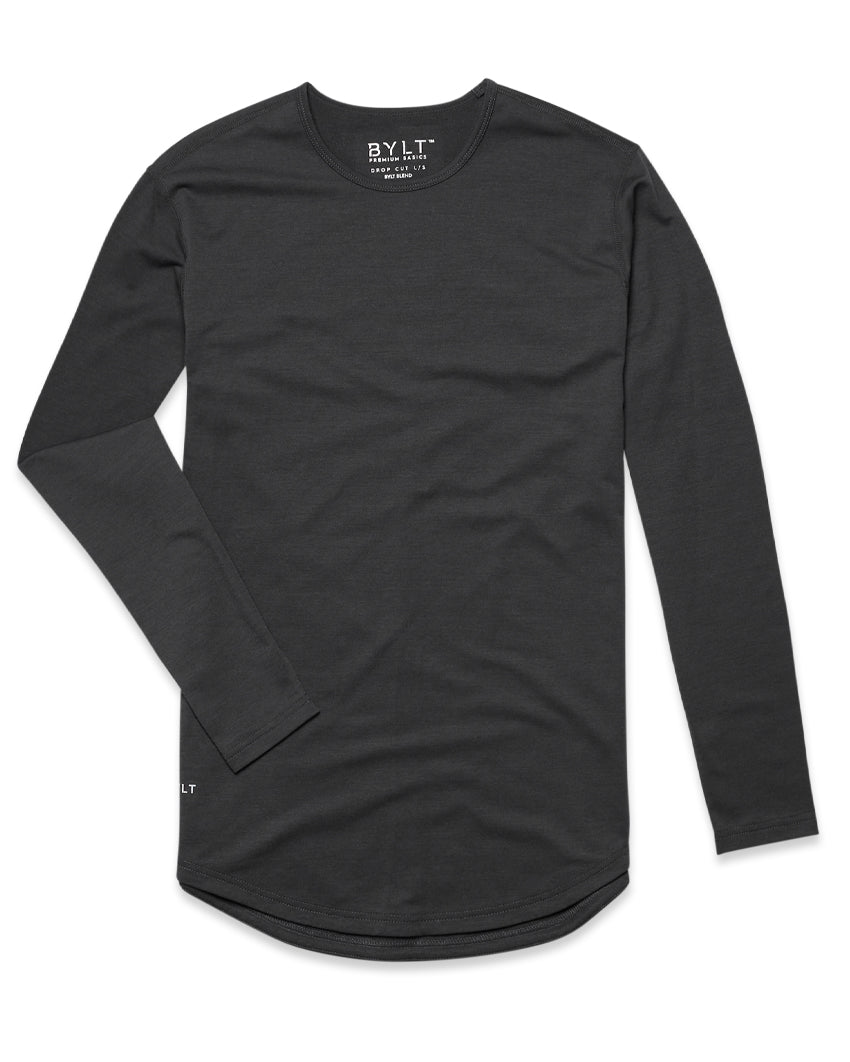 Drop-Cut Long Sleeve: BYLT Signature
