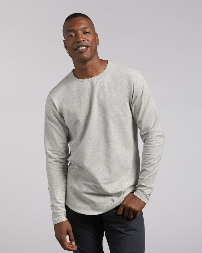 Drop-Cut Long Sleeve: LUX