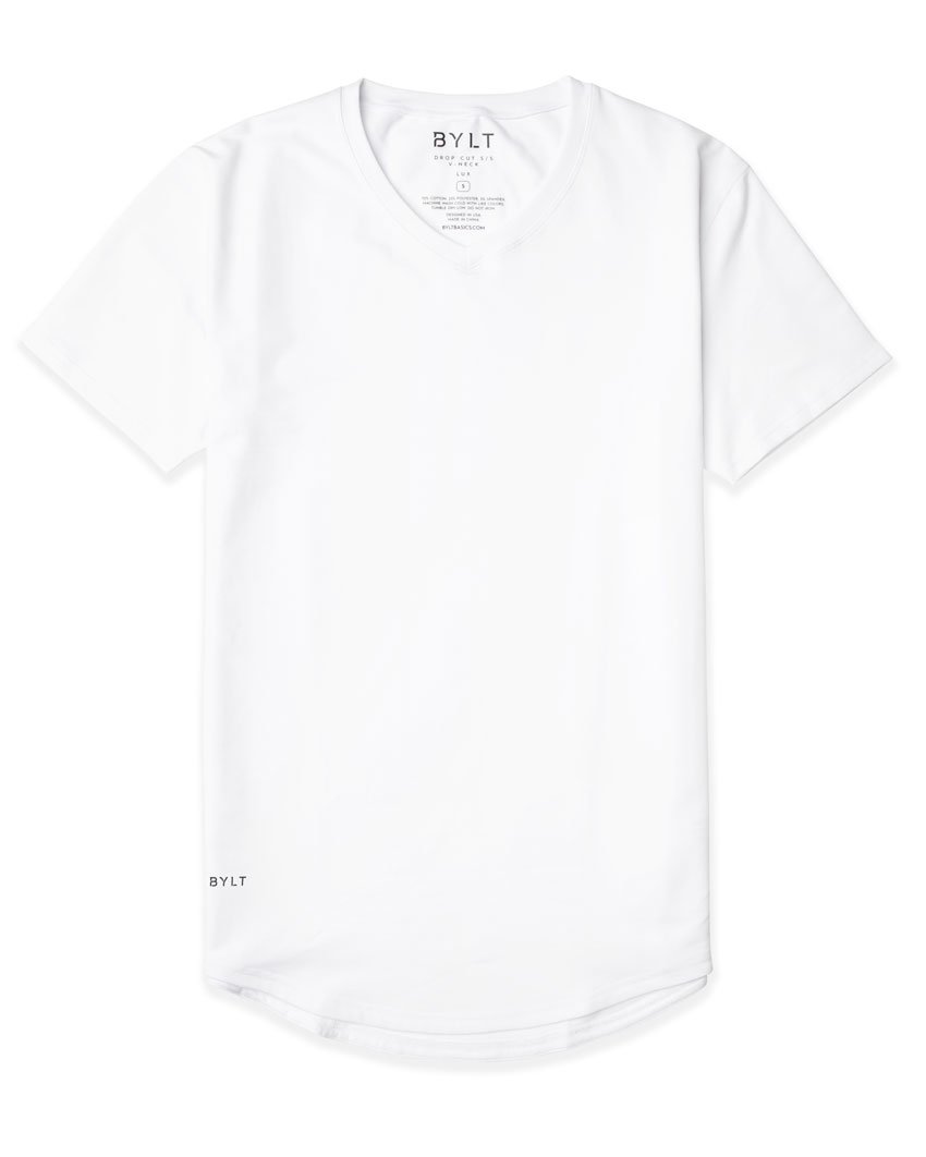 Drop-Cut V-Neck: LUX