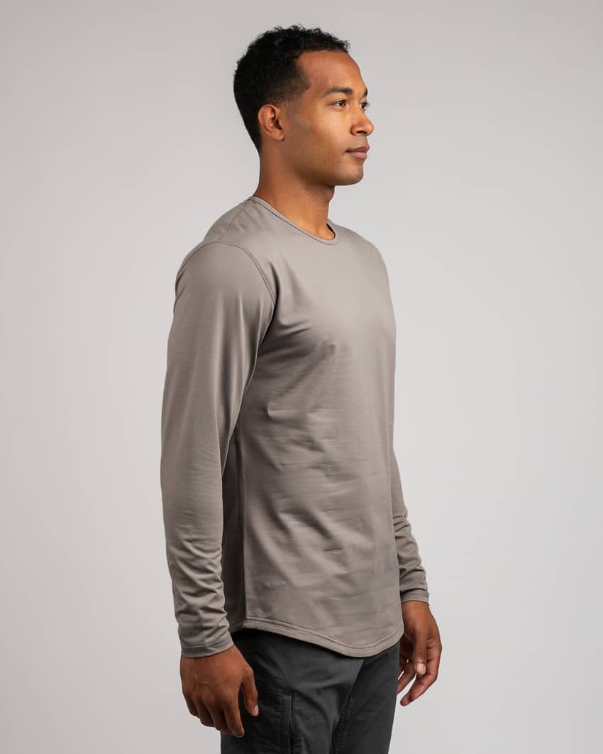 Drop-Cut Long Sleeve: BYLT Signature