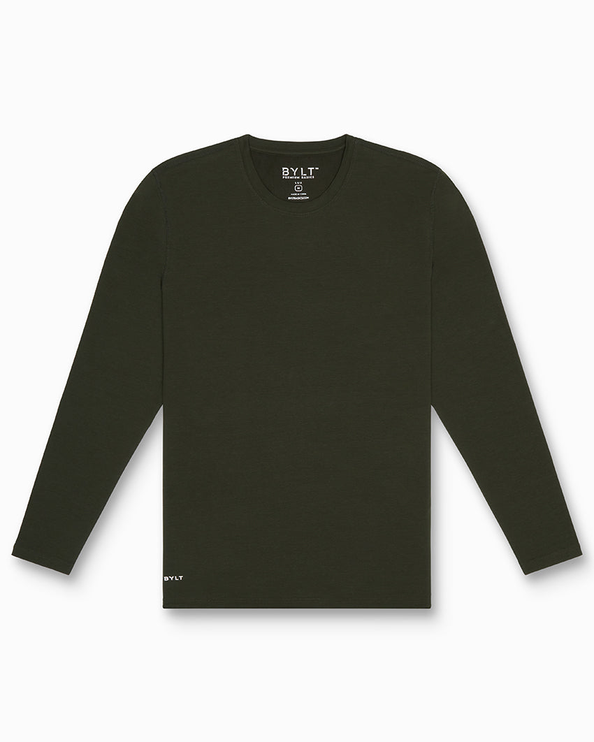 Long Sleeve: LUX Split Hem
