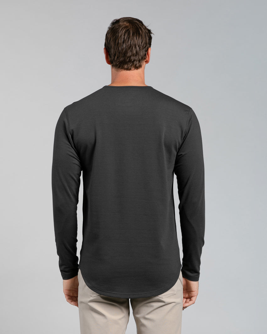 Drop-Cut Long Sleeve: BYLT Signature