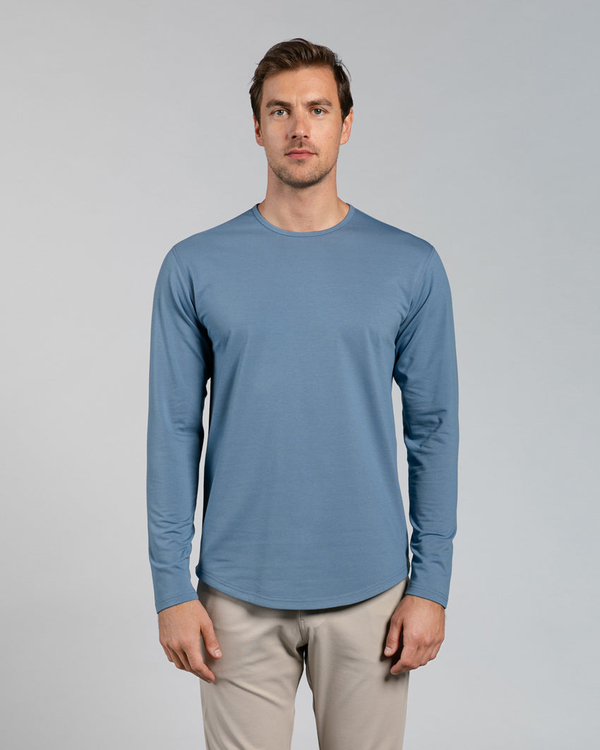 Drop-Cut Long Sleeve: BYLT Signature