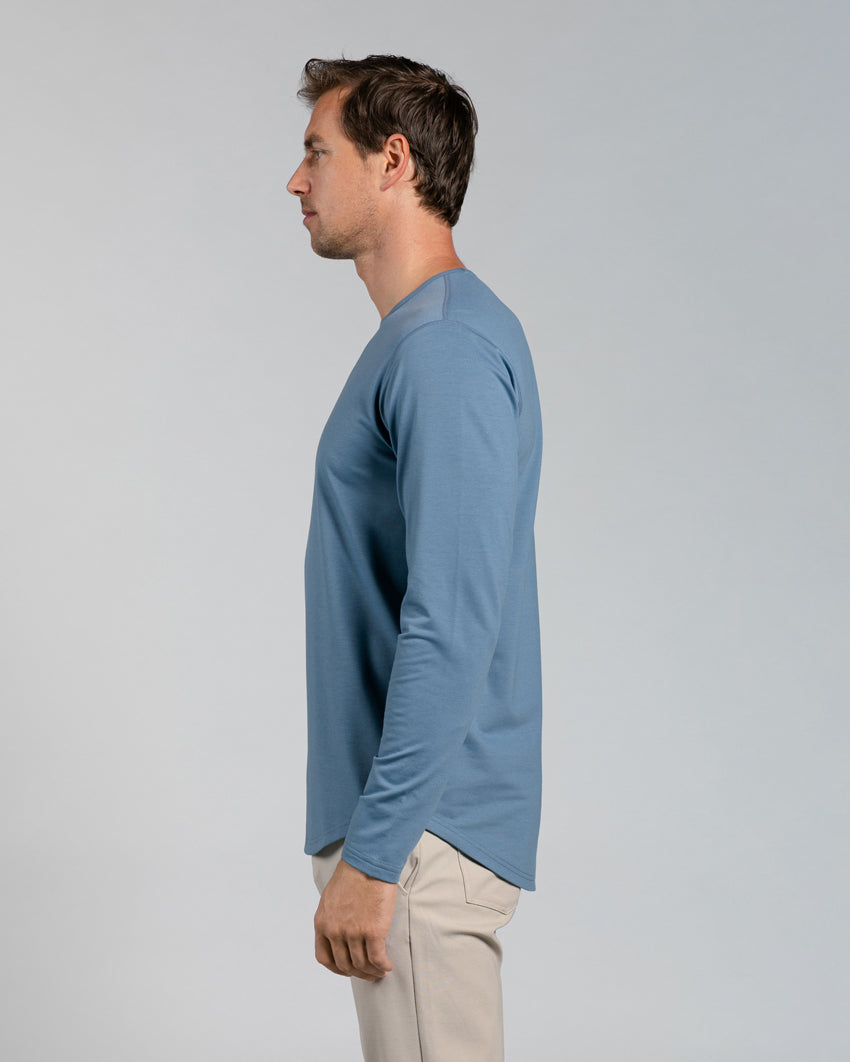 Drop-Cut Long Sleeve: BYLT Signature