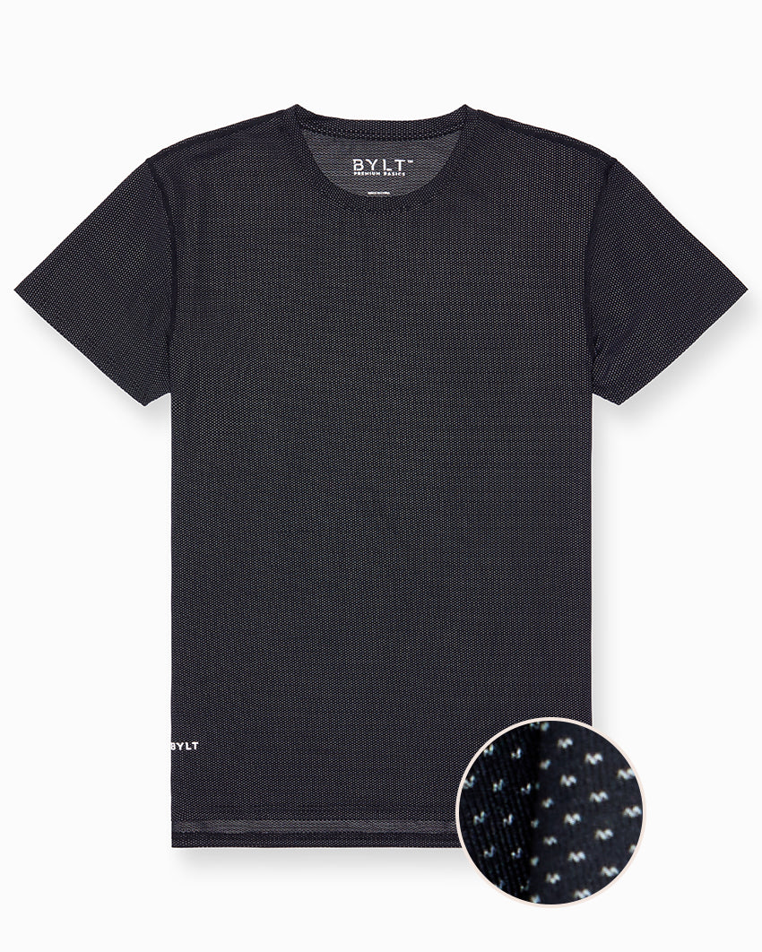 Pulse Short Sleeve Split Hem