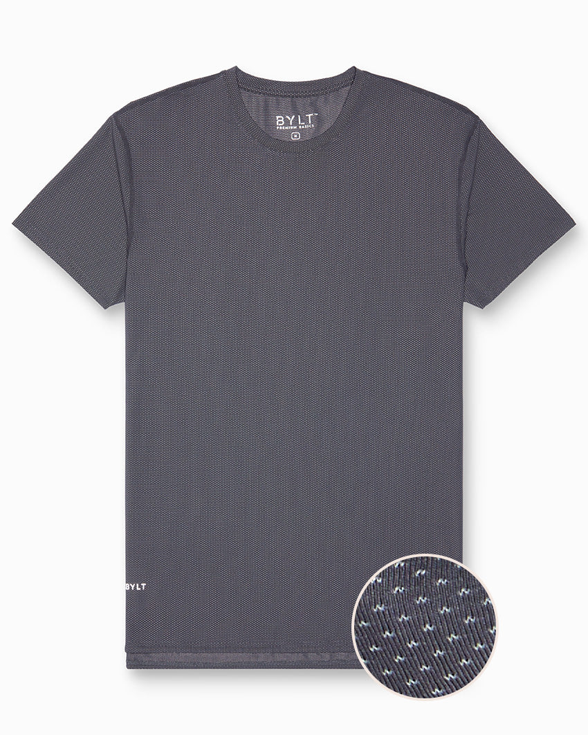 Pulse Short Sleeve Split Hem