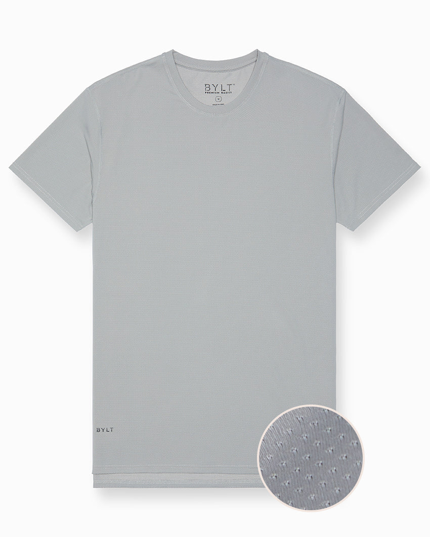 Pulse Short Sleeve Split Hem