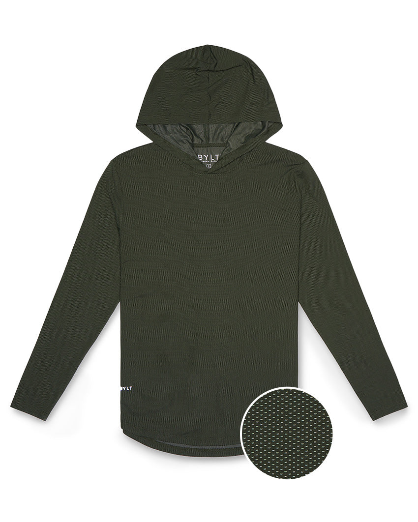 Pulse Pullover Drop-Cut Hoodie