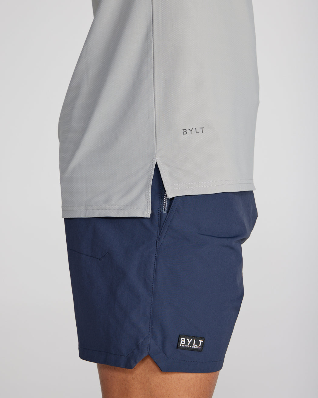 Pulse Long Sleeve Split-Hem Polo
