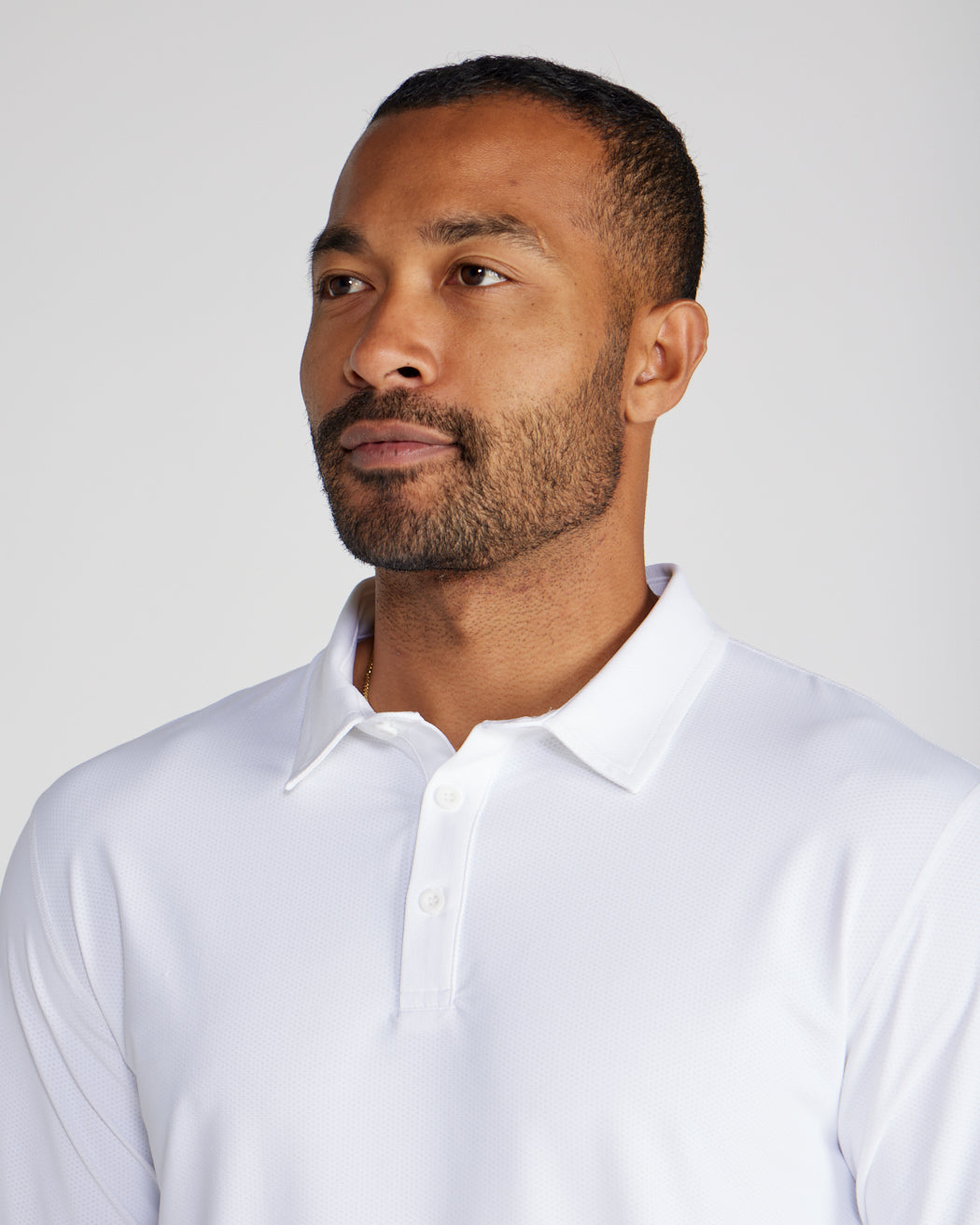 Pulse Long Sleeve Split-Hem Polo