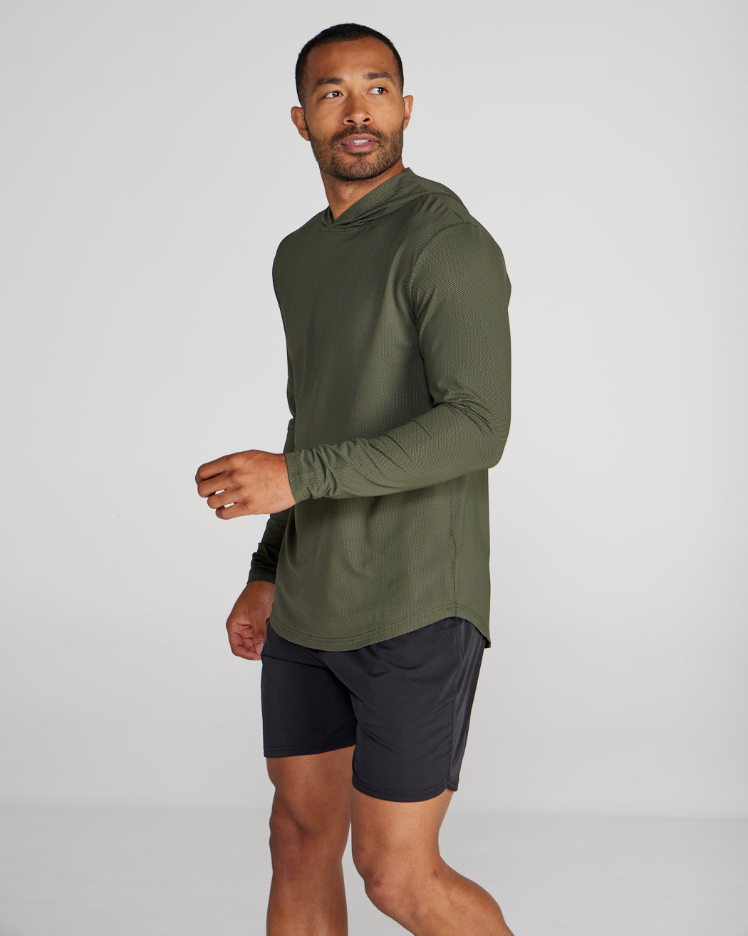 Pulse Pullover Drop-Cut Hoodie