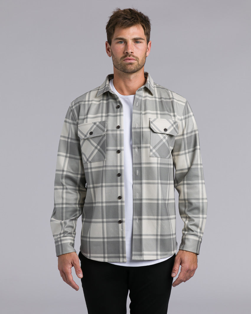 Plaid Coastal Overshirt