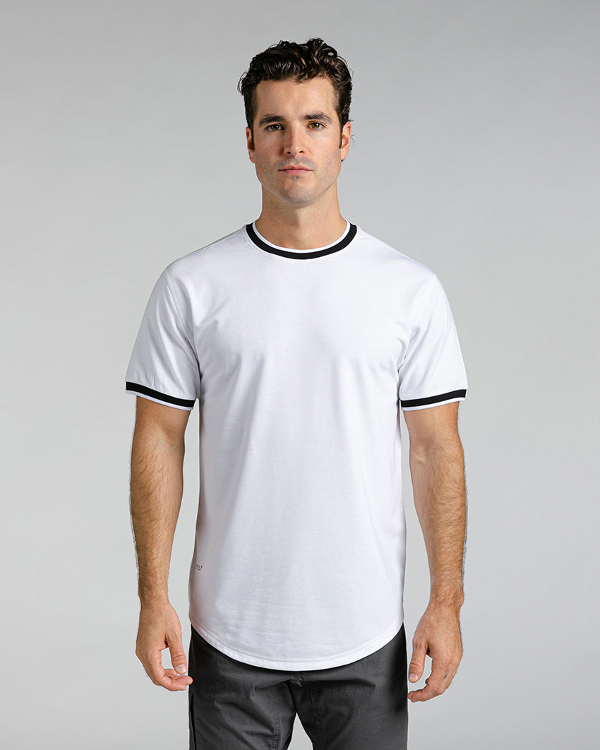 Striped Ringer Tee
